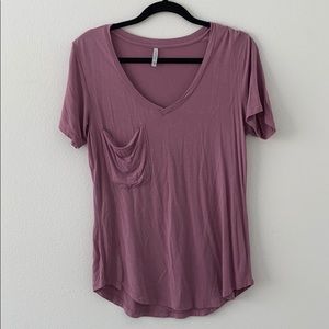 Z Supply Sleek Jersey Pocket Tee